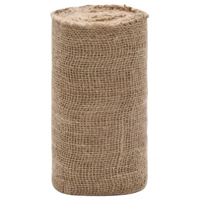 Image de vidaXL Tissu de jute 0,25x25 m 100% jute 200 g/m