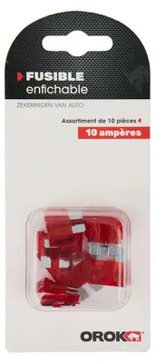 Produktbild von Turbocar T-640734 Auto Amp Rot X 10