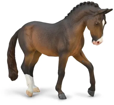 Produktbild von Collecta Pferd XL Trakehner Hengst dunkelbraun Spielfigur PVC