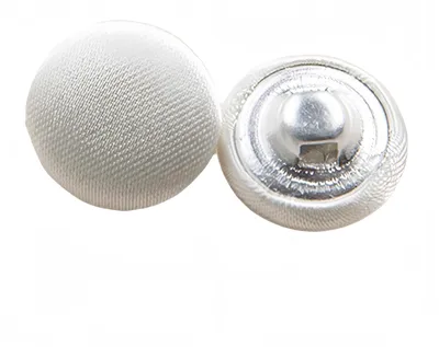 Satinbezogene Steckknöpfe, 10 Stück, 18 mm, für Kleidung & Basteln