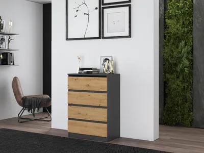 Produktbild von Kommode modern 4 Schubladen funktional