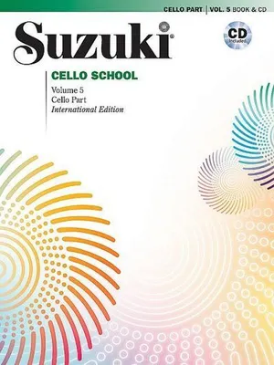 Immagine prodotto di Suzuki Cello School, Vol 5: Cello Part, Book & CD