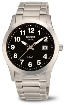 Produktbild von Boccia Herren Armbanduhr 3619-03 Classic Titan