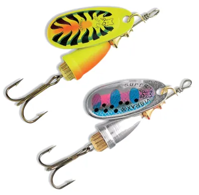 Produktbild von Blue Fox Vibrax Fluo - Spinner, Gewicht:6g, Größe:Gr. 2, Farbe:Firetiger