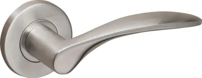 Immagine prodotto di Maniglie per porte Lavuzo Lodini in acciaio inox su rosetta rotonda - per set