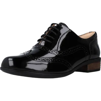Produktbild von Clarks 20350649 4 Hamble Oak, Schnürschuhe in Schwarz für Damen, Größe 39,5