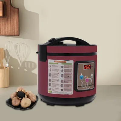 Obrázek produktu pro Černý česnekový stroj 5L automatický fermentor česnekový fermentor 90W (černý + fialový)