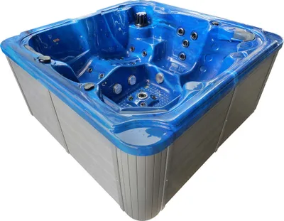 Produktbild von Vonkajšia vírivka Oasis Maxi Blue vrátane. Stupne a kryt - 210 x 210 x 92 cm