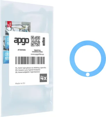 Produktbild von apgo 4 Stück Hybrid Kameraschutz, Kamera-Schutzglas kompatibel mit Honor Magic5 Lite, Linsenschutz, 9H Härte, Schutz für Kameraobjektiv, Anti-Kratzer, transparent