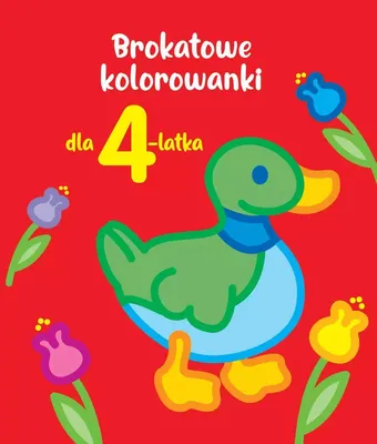 Image de Brokatowe kolorowanki dla 4-latka (Kinderbücher mit Aufklebern auf Polnisch)