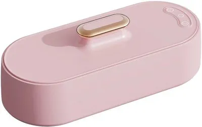 Image de Nettoyeur à ultrasons - Modèle à 2 températures - 301-500 ml - USB 5 V - Nettoyage automatique des lunettes