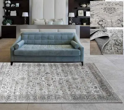 Klassischer, eleganter Teppich, beige/taupe, 100 x 140 cm
