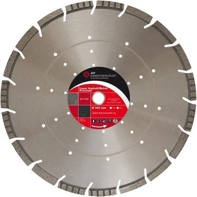 Produktbild von Diamanttrennscheibe Laser Asphalt / Beton Premium 350 mm 25,4 mm