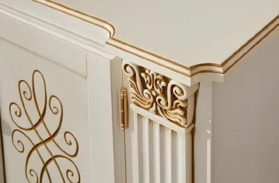 Obrázek produktu pro Postel noční stolek komoda 7 ks ložnicový set design ložnice