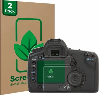 Produktbild von 2x ScreenLeaf Schutzfolie für Canon EOS 5D nachhaltiger Displayschutz Display Schutz Folie Klar Transparent