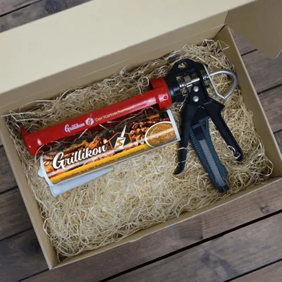 Produktbild von Grillikon Geschenkset „Lehrling“ Süßer Senf in 300 ml Kartusche