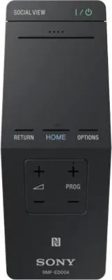 Produktbild von Sony RMF-ED004, TV, IR Wireless, Berührungsbildschrim, Schwarz