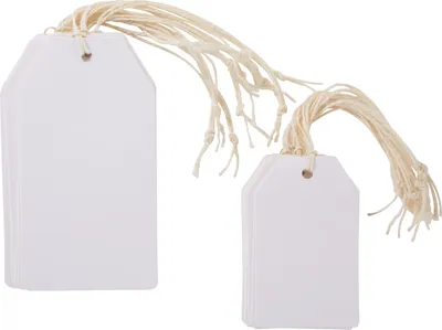 Produktbild von Geschenkanhänger, 20 Stück Weiß