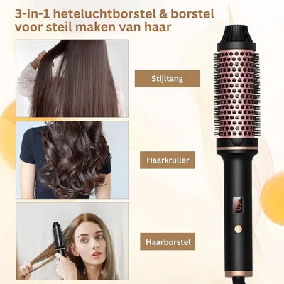 Kamm - Föhnbürste - Schwarz
