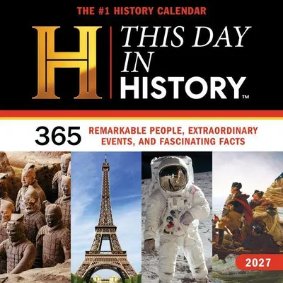 Produktbild von 2027 – Wandkalender mit historischen Ereignissen