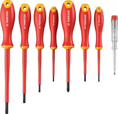 Produktbild von PARKSIDE® Schraubendrehersatz »VDE«, 8-teilig