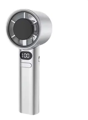 Produktbild von Mini-Handventilator Tragbarer Handventilator Ohne Flügel USB-Aufladbar Weiß