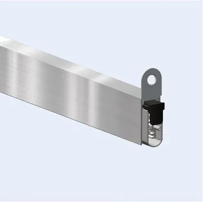 Productafbeelding van Automatische Deurafdichting - Tochtstrip - Geluidsisolatie - Brandvertragend - 958 mm - Aluminium