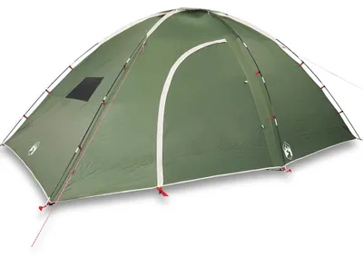 Produktbild von vidaXL Campingzelt 8 Personen Grün Wasserdicht