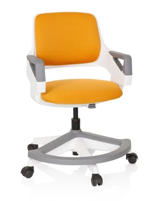 Obrázok produktu pre hjh OFFICE otočná stolička KID FLEX stolová stolička pre deti výškovo nastaviteľná s podrúčkami látka