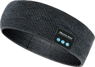 Produktbild von Bluetooth-kompakt Stirnband Wireless Stereo Sound 3-6 Stunden Batterie Lebensdauer Stereo Musik Sport Fitness Haar Band Schwarz