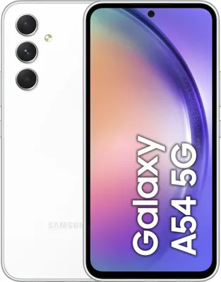 Produktbild von SAMSUNG Galaxy A54 5G 256 GB Speicher Weiß SM-A546BZWDEUB