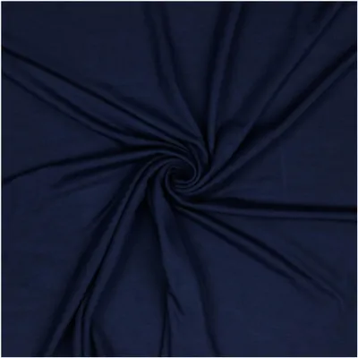Modal-Jersey Modalstoff 27 Farben 0,5x1,45m Jerseystoff Tencelâ„¢ Modal Oeko-Tex zertifiziert marineblau