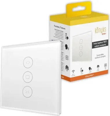 Produktbild von Konyks Vollo Max 3 Drahtlose Rollladensteuerung Durchsichtig  Durchsichtig One Size