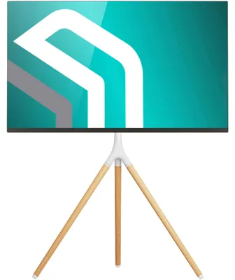 Immagine prodotto di Supporto TV a treppiede, adatto per schermi da 32" a 65", con capacità massima di 35 kg e compatibile con standard VESA fino a 400x400