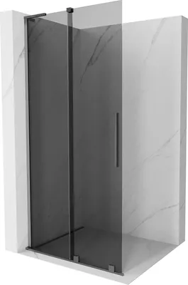 Zdjęcie produktu dla Mexen Velar L ścianka prysznicowa rozsuwana Walk-in 100 x 200 cm, grafit 8 mm, gun metal - 871-100-003-43-95