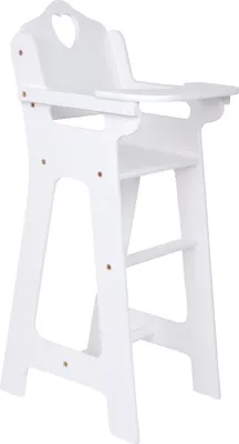 Produktbild von Puppenhochstuhl mit klappbarem Tisch