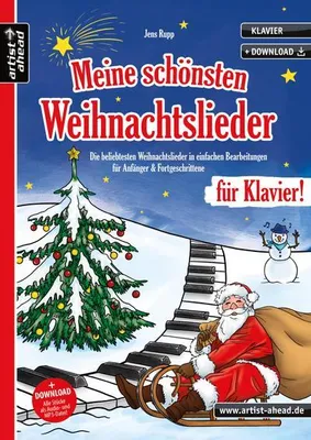 Produktbild von Meine schönsten Weihnachtslieder für Klavier!