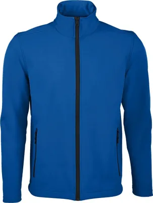 Produktbild von SOLS Herren Race Softshell-Jacke mit durchgehendem Reißverschluss, wasserabweisend PC2549 (2XL) (Königsblau)