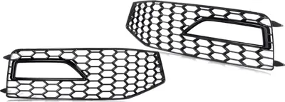 Produktbild von Frontstoßstange – Mistlichtgrille Honingraat-Stil Gloss Schwarz – Für Audi A4 B8.5 S-Line/S4/RS4 (2013-2015) – Auto Zubehör