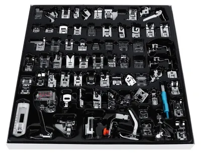 Immagine prodotto di Set di 72 accessori per macchine da cucire, kit multifunzione di piedini per macchine da cucire
