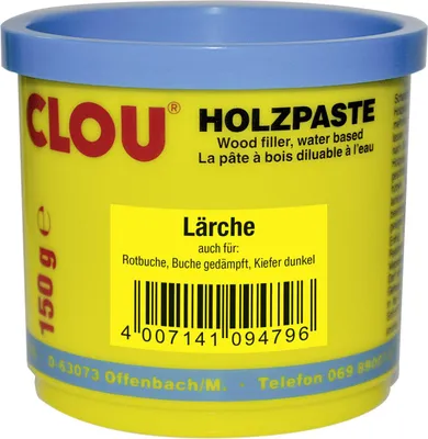 Produktbild von Clou Holzpaste 150 g lärche