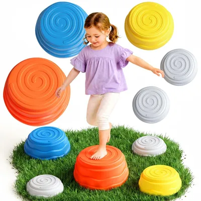 Immagine prodotto di Omgoods - Blocchi di costruzione per bambini - Gioco di equilibrio (set da 6)