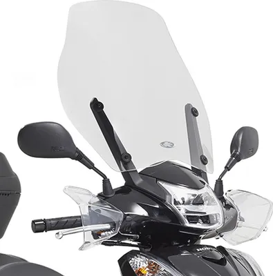 Produktbild von KAPPA GLAS FÜR HONDA SH 300i (15-19) 51,5 x 49 CM CLEAR