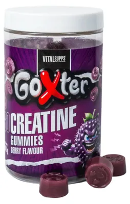 Productafbeelding van Gelsnoepjes met Creatine-Monohydraat 60 Stuks - Suikervrij