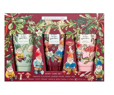 Produktbild von Heathcote & Ivory, In the Garden, Geschenkset- Duschgel,Handcreme,Fußcreme