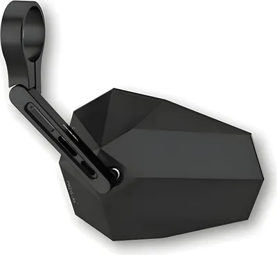 Produktbild von SP 1108390 HIGHSIDER pro Lenkerendenspiegel Stealth-X5 Schwarz Kurz (1Stck) passend fuer APRILIA TUAREG 660 Schwarz