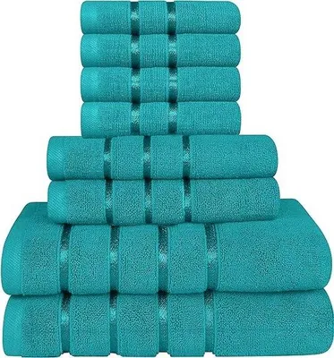 Produktbild von Famanu Waschlappen Set 8 Stück - Baumwolle, superweich und sehr saugfähig
