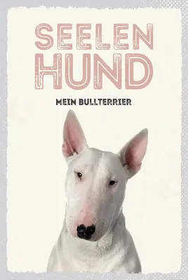 Produktbild von vianmo Holzschild 18x12 cm Seelen Hund mein Bullterrier