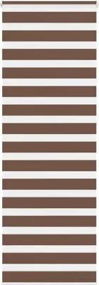 Zdjęcie produktu dla Maison Exclusive – roletka podwójna, brązowa, 85 x 230 cm, szerokość tkaniny 80,9 cm, poliester