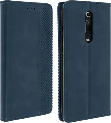 Obrázek produktu pro Avizar, ochranné pouzdro s funkcí stojánku pro telefon Xiaomi Mi 9T, barva: noční modř